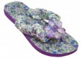 Chinelinho Jardim Roxo!